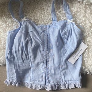 KIRIOUS Light Blue Women's Tank Top